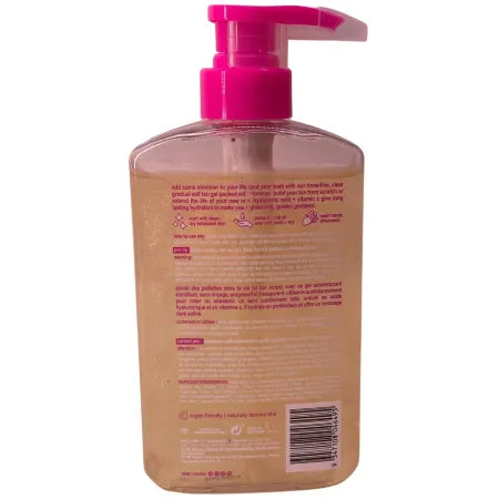 b.tan Glow Your Own Way Shimmer Self Tan Gel Hyaluronic Acid 16oz 7 Pack