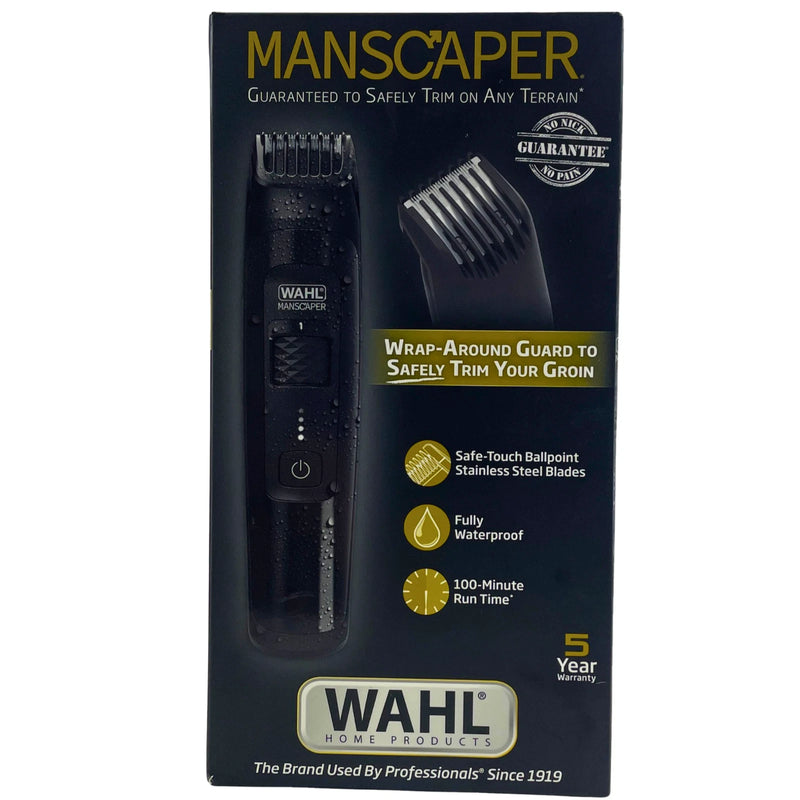 Wahl Manscaper Waterproof Groin & Body Hair Trimmer Rechargeable Lithium-Ion Mod