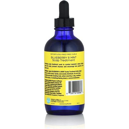 Curls Blueberry & Mint Scalp Treatment 4oz 1 Pack New 3