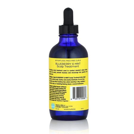 Curls Blueberry & Mint Scalp Treatment 4oz 1 Pack New 3