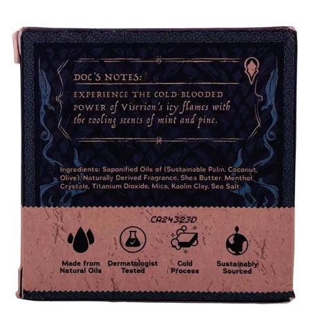 Dr. Squatch Viserion’s Freeze 5oz Bar Soap 5 Pack New