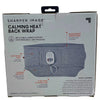 Sharper Image Calming Heat Back Wrap Heat Massage Lumbar Support 2 Pack New