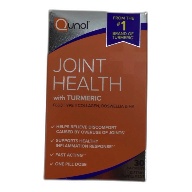 Joint Health Turmeric Plus Type II Collagen Boswellia HA 30 Exp 10/26 New