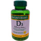 Nature's Bounty Vitamin D3 125 mcg 5000 IU Strong Bones & Immune Health 240 Soft