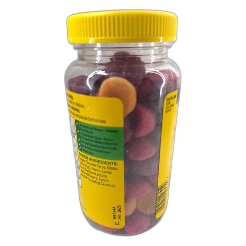 Nature Made Calcium Gummies per Serving 240 Total Exp 10/27 Pack of 3 New