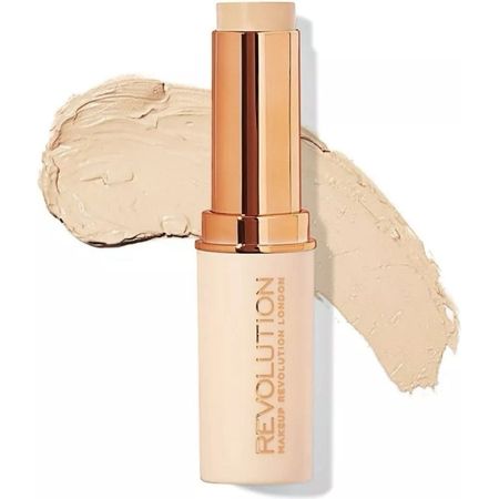 Revolution Stick Foundation F2 | Full Coverage Cream | 3 Pack | New