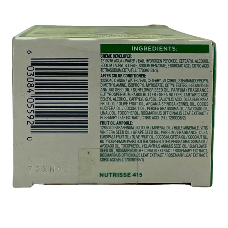Garnier Nutrisse Ultra Creme Nourishing Permanent Hair Color 415 Soft Mahogany