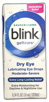 Blink GelTears Severe Dry Eye Symptom 0.34FlOz Exp 03/27 Pack of 3 New