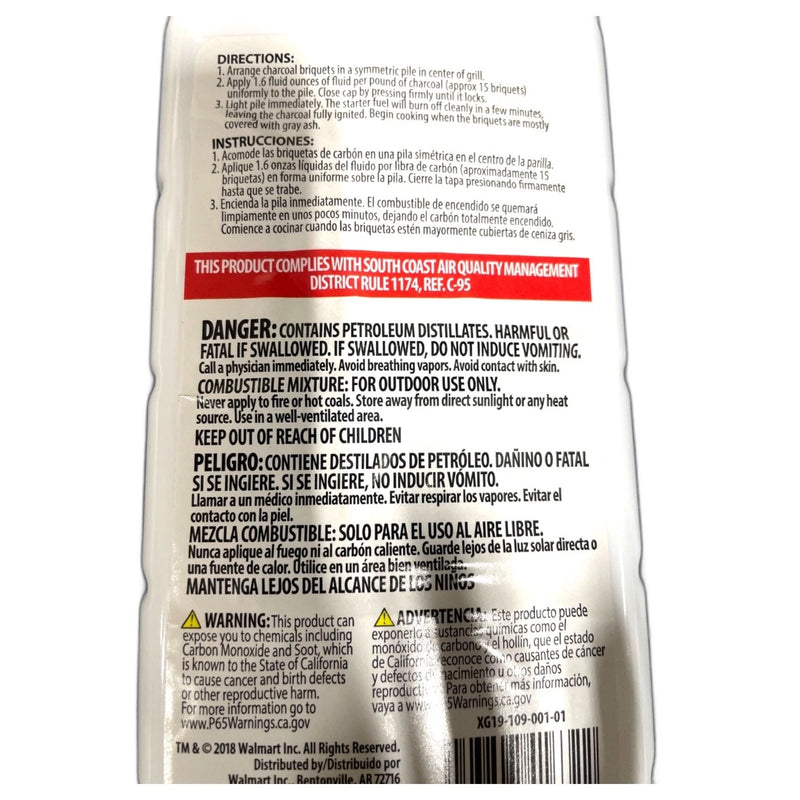Expert Grill Charcoal Lighter Fluid Premium Odorless 32oz Pack of 5 New