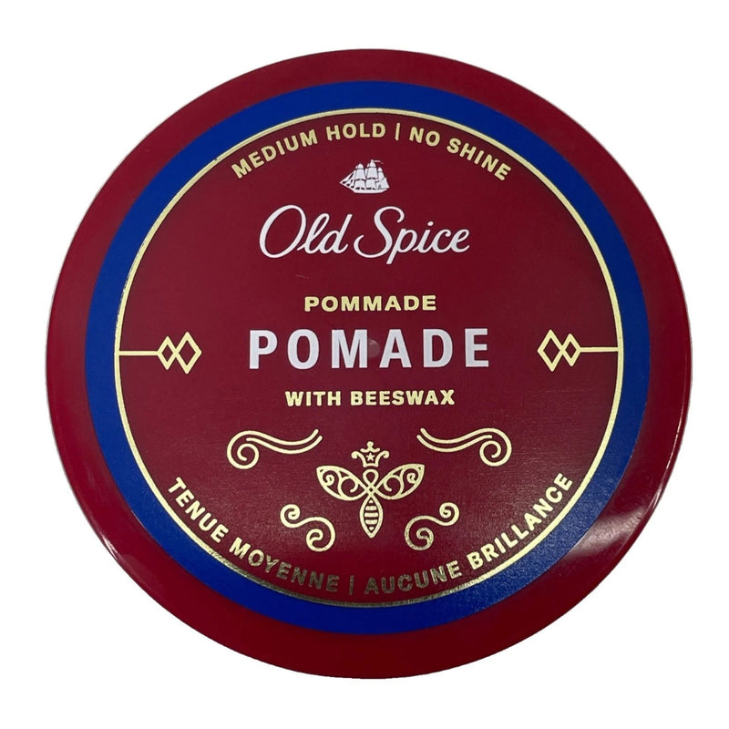 Old Spice Pomade Medium Hold No Shine 2.22 Oz 3 Pack New