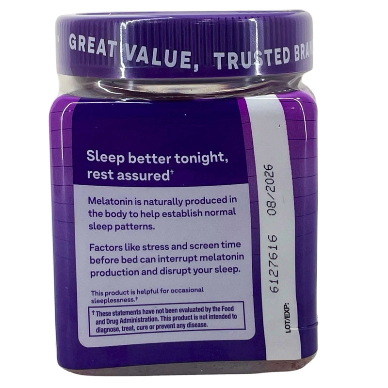 Natrol Melatonin 5mg Sleep Aid Gummies Strawberry Flavor 90ct 2 Pack New 08/2026