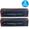 MAC Macximal Matte Lipstick 616 Taupe Lip Color 0.12 oz 2 Pack New
