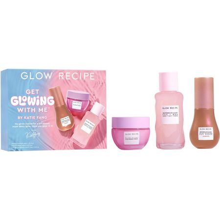 2 Pack Glow Recipe Get Glowing With Me Skincare Set by Katie Fang New