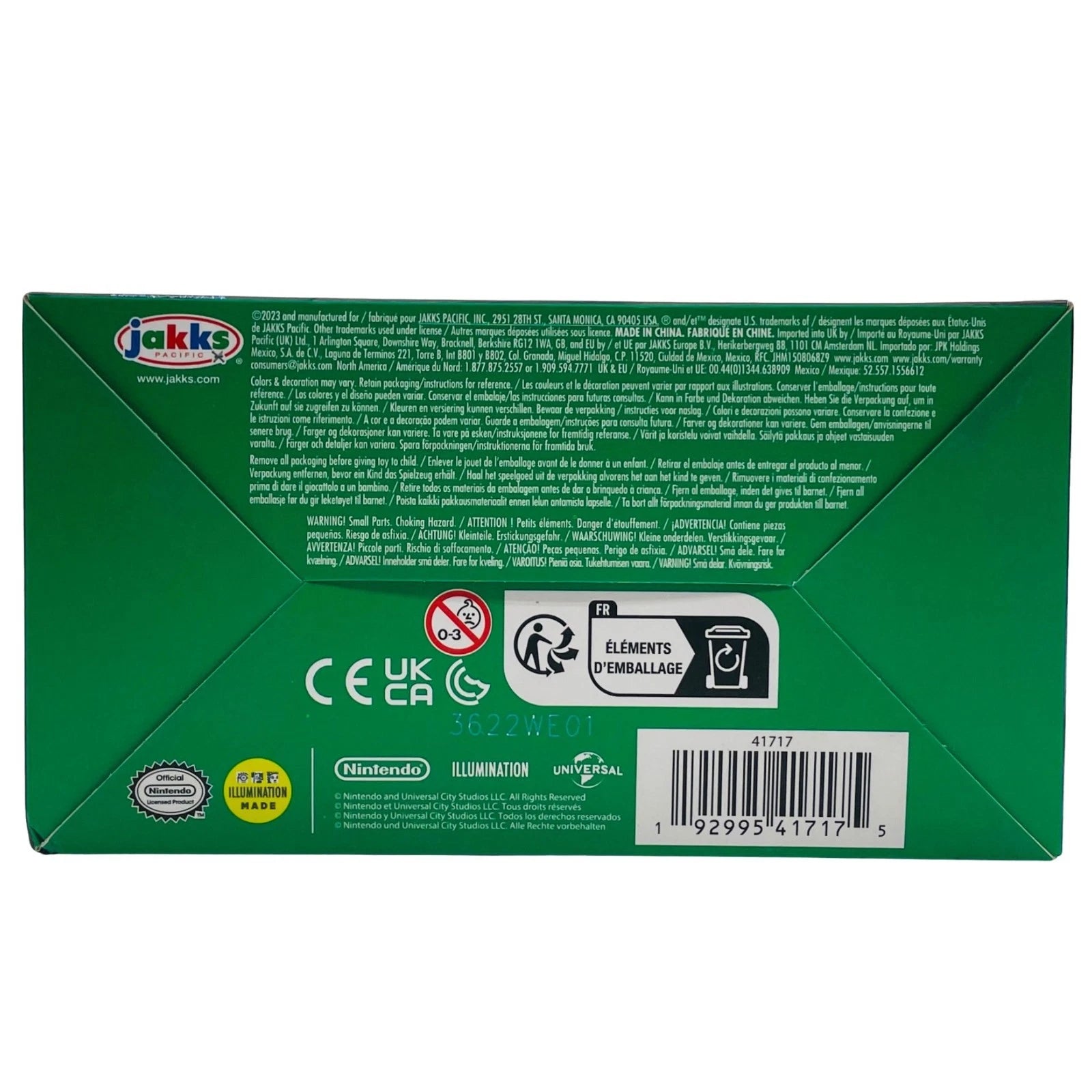 Luigi Super Mario Bros Movie Figure 16 POA Jakks Pacific – New 2