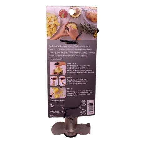 GoodCook Touch Pineapple Slicer Stainless Steel 4 Pack Kitchen Tool New