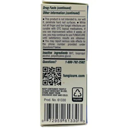 FungiCure Anti-Fungal Liquid 1 fl oz (30 mL) – Clinically Proven – New 3