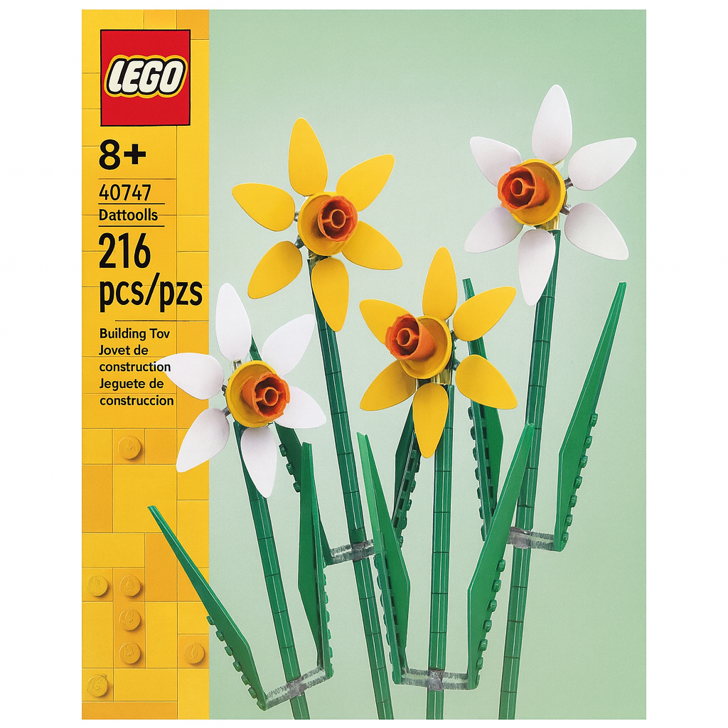 LEGO Daffodils 40747 Building Toy 216 Pieces 1 Pack New 1