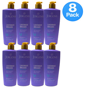 Jergens Lavender Dreams Shea Fusion Scented Body Lotion with Shea Butter & Vitam