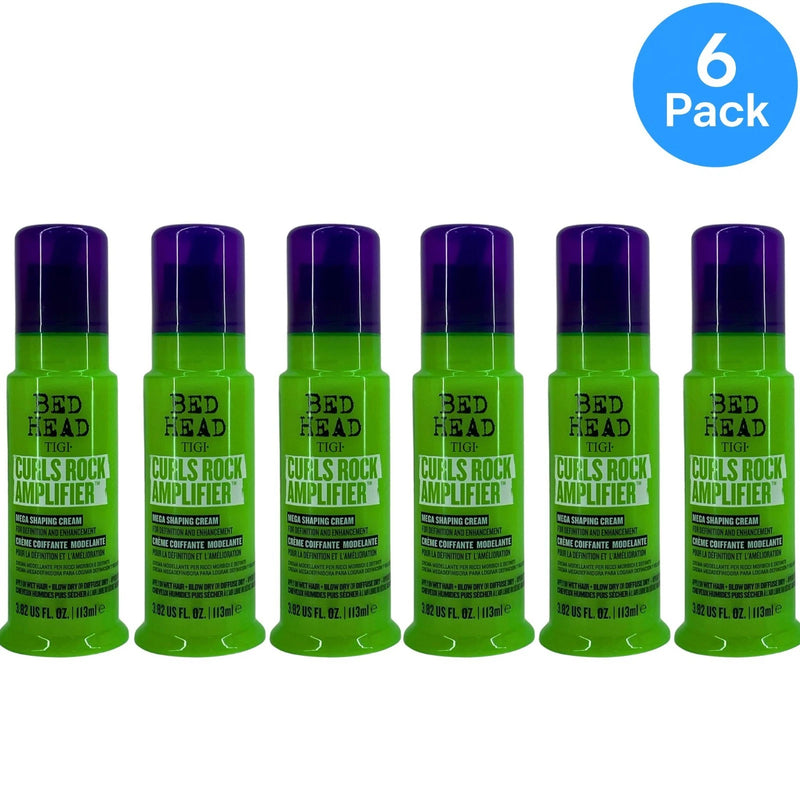TIGI Bed Head Curls Rock Amplifier Mega Shaping Cream 3.82oz 6 Pack New