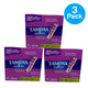 Tampax Radiant Super Tampons Unscented 28 Count 3 Pack New