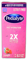 Pedialyte Fast Hydration Electrolyte Powder Strawberry Exp 12/26 Pack of 6 New