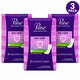 Poise Daily Liners Fresh Protection - Very Light Long - 81 Count - 3 Pack