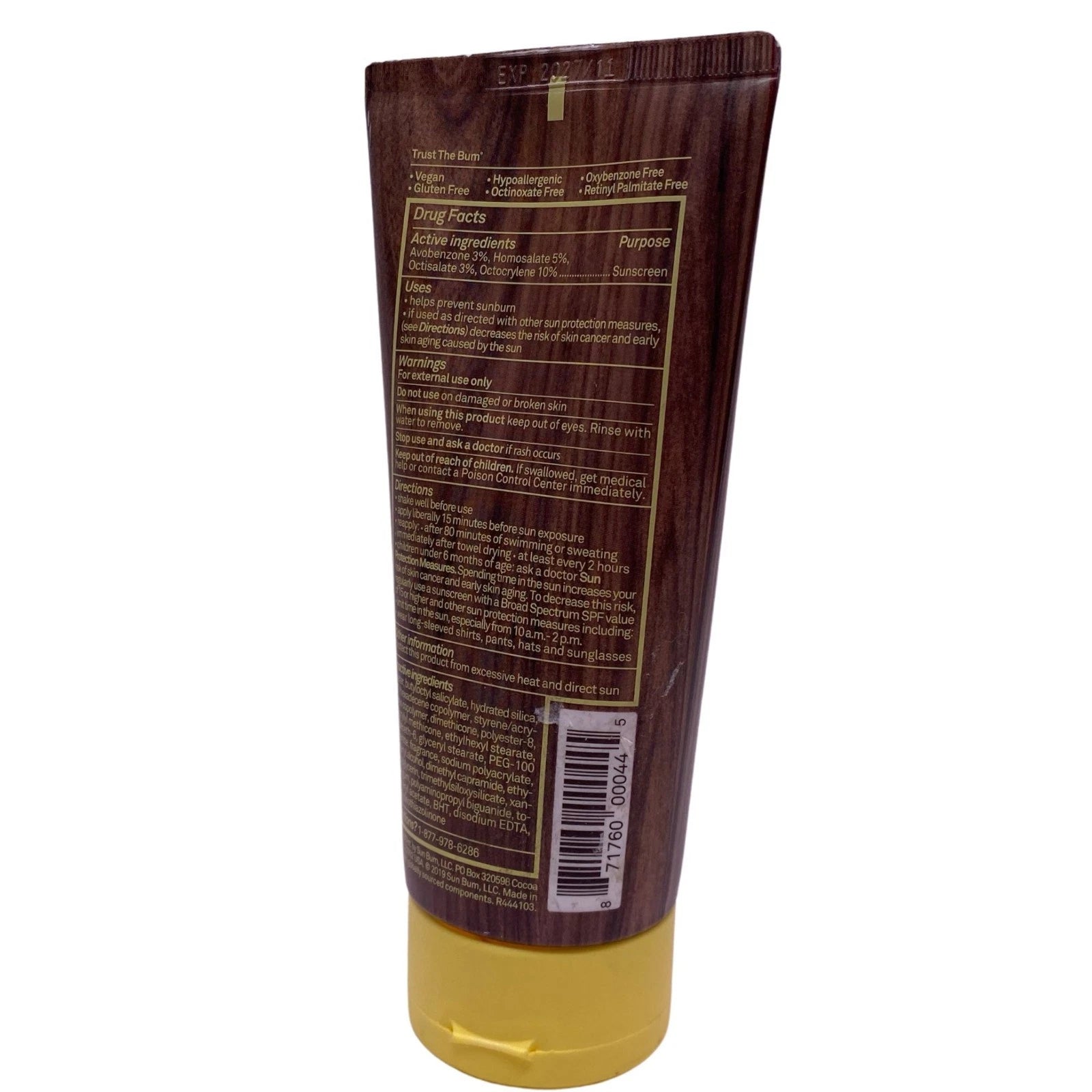 Sun Bum SPF 30 Sunscreen Lotion 6 oz 4 Pack New