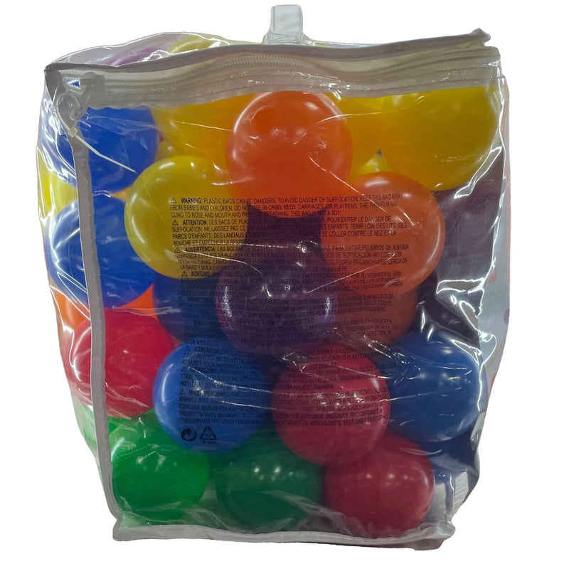 Intex Fun Ballz Medium 3.125 in Multicolor 100 Balls 1 Pack New