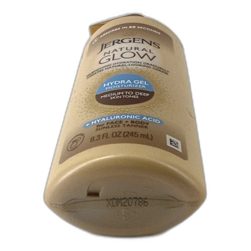 Jergens Natural Glow Hydra Gel Moisturizer Tanning Lotion 6 Total Pack of 3 New