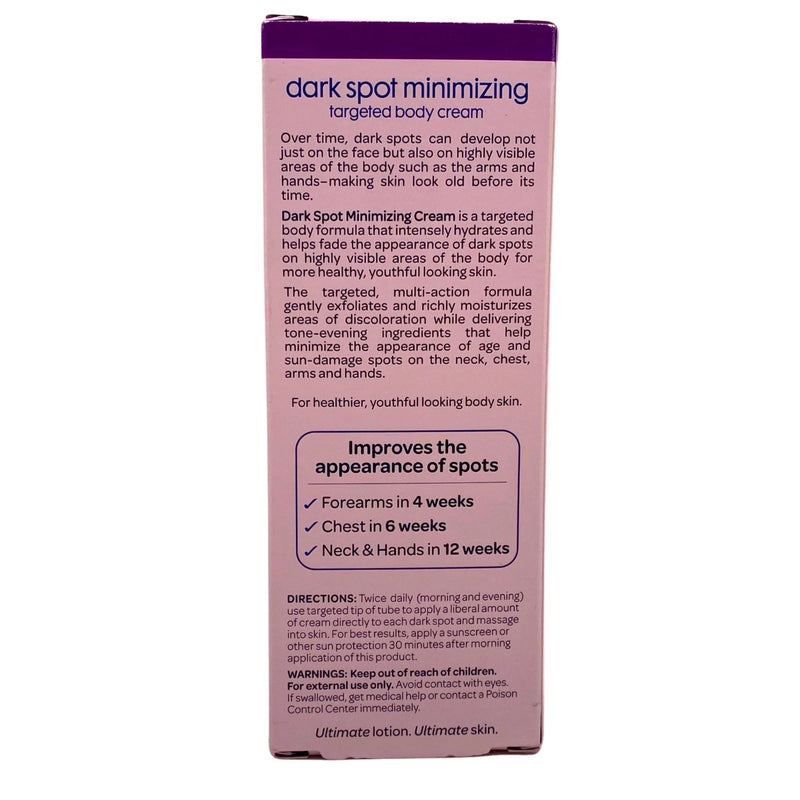 Gold Bond Ultimate Dark Spot Minimizing Targeted Body Cream 2 oz - 4 Pack Bundle