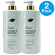 Dove Coconut & Hydration Damage Therapy Conditioner 28 OZ 2 Pack New