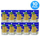 Nivea Vanilla Buttercream Lip Care 2-Stick Blister Pack 0.17 oz 10 Pack New