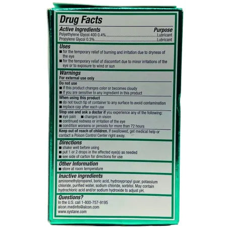 Systane Ultra PF Lubricant Eye Drops Twin Pack 10mL Each (EXP: 05/2026, New)