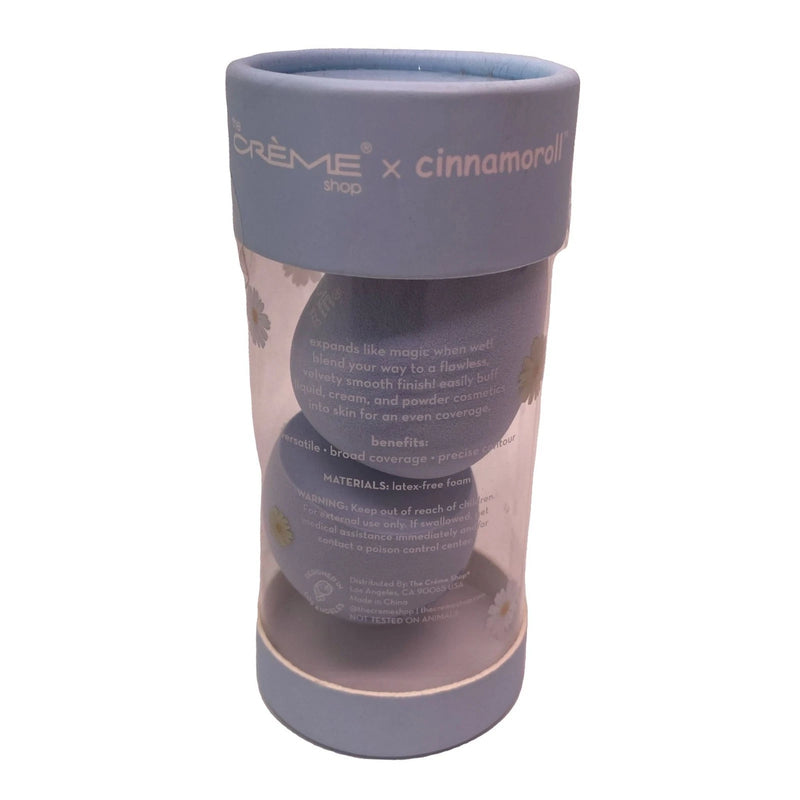 The Crème Shop x Cinnamoroll Dream Daisy Blending Sponge Duo 3 Pack New