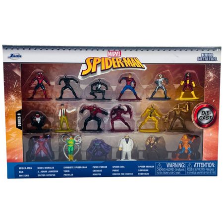 Marvel Spider-Man Nano Metalfigs Die-Cast 18pc Set (1 Pack) New 1