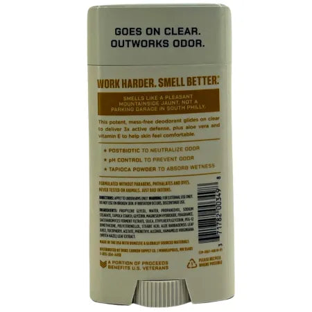 Duke Cannon Sawtooth Active Deodorant Alpine Air & Cedarwood 3 oz 2 Pack Bundle