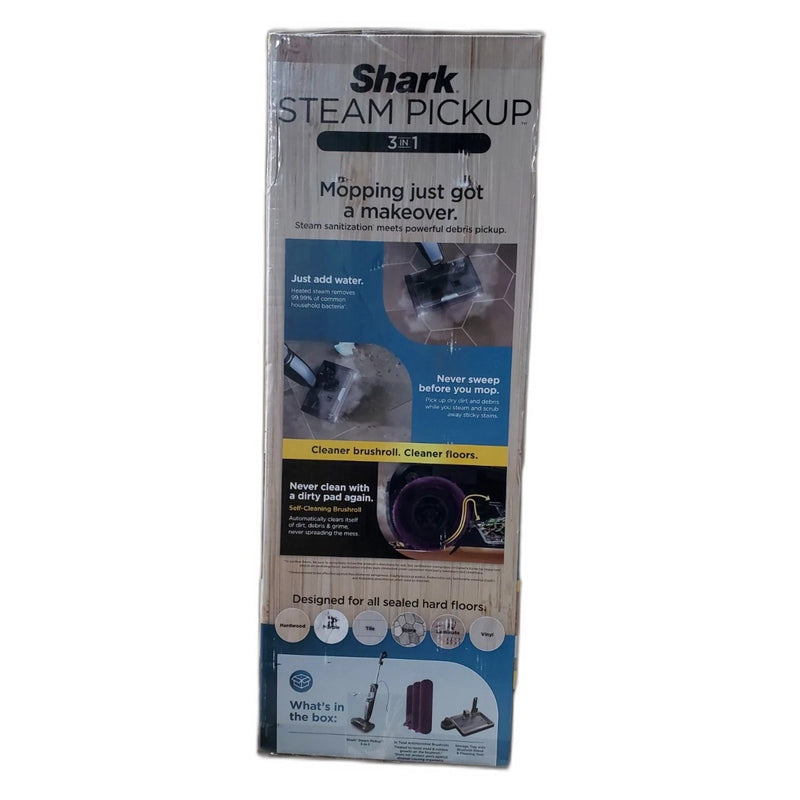 Shark Steam Pickup 3-in-1 Steam Mop Hardwood Floor Cleaner Machine New