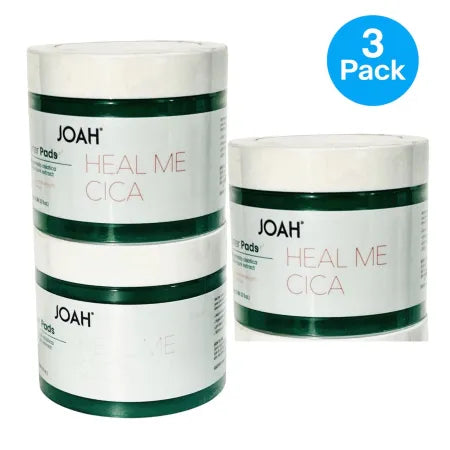 JOAH Heal Me Cica Toner Pads 5.1oz package, 3-pack bundle for sensitive skin care