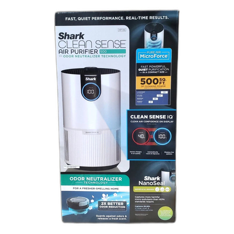 Shark Clean SenseAir Purifier HEPA Filter Odor Neutralizer Technology New