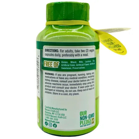 Nature’s Truth Potassium Citrate Plus Magnesium 90 Capsules EXP 03/2027 3