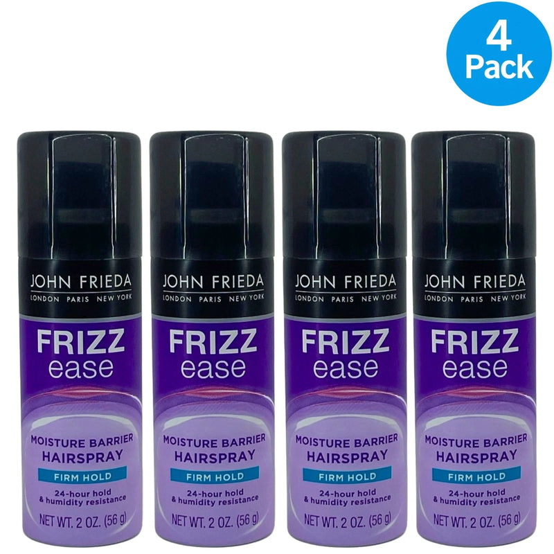 John Frieda Frizz Ease Moisture Barrier Hairspray 2 Oz 4 Pack New