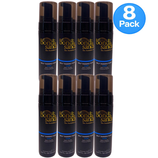 Bondi Sands Dark Self Tanning Foam Salon Quality Coconut Scent 5.07 fl oz 8 Pack