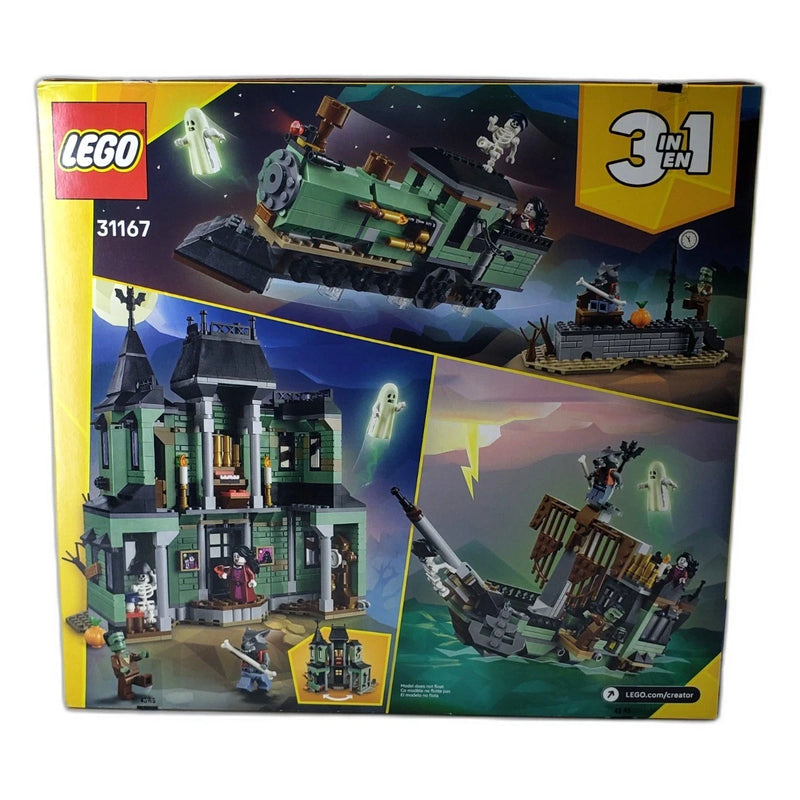 LEGO Creator 3 in 1 Haunted Mansion Building Toy 31167 -New