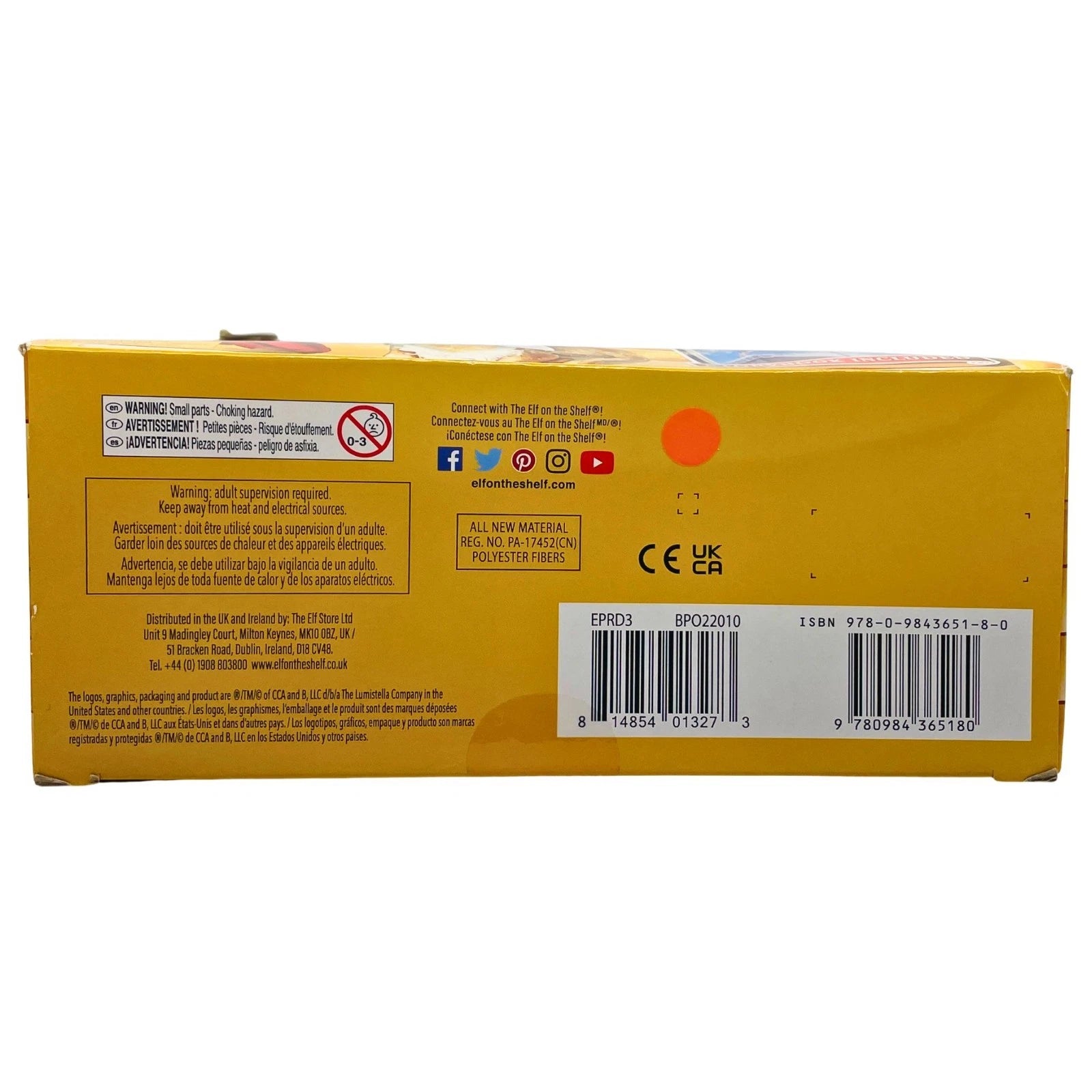 Elf Pets Reindeer Plush w/ Storybook 1 Pack New 3