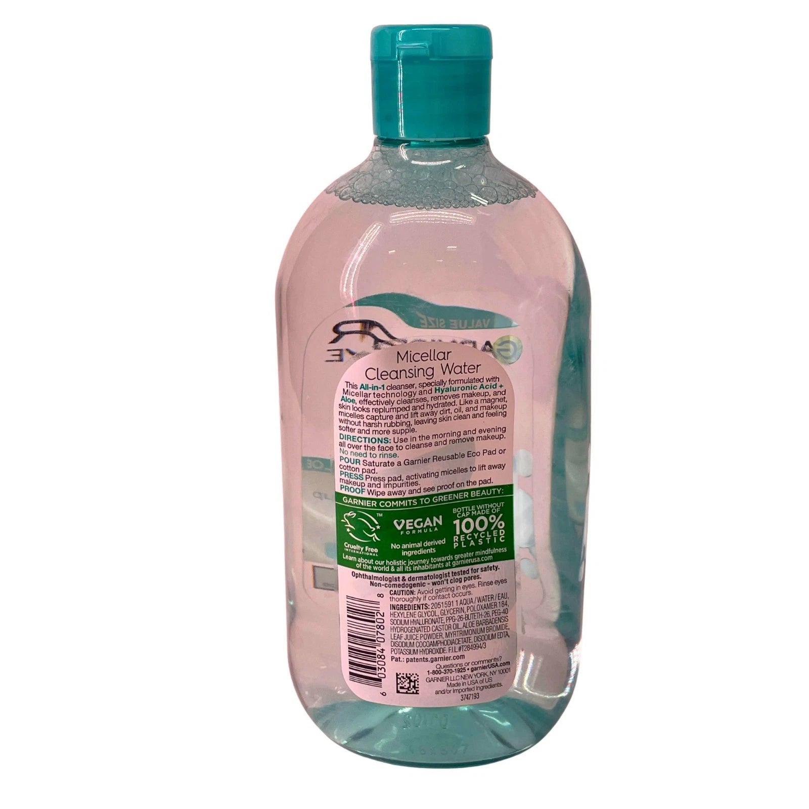 Garnier Micellar Cleansing Water Hyaluronic Acid + Aloe 23.7 oz - 3 Pack Set 2