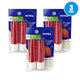 Nivea Strawberry Tinted Lip Care Enriched 6 Total Pack of 3 New