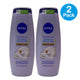 NIVEA Coconut & Almond Milk Body Wash 20 fl oz 2 Pack New