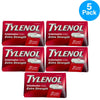 Tylenol Extra Strength Caplets Acetaminophen 500 mg Pain Reliever Exp 01/28