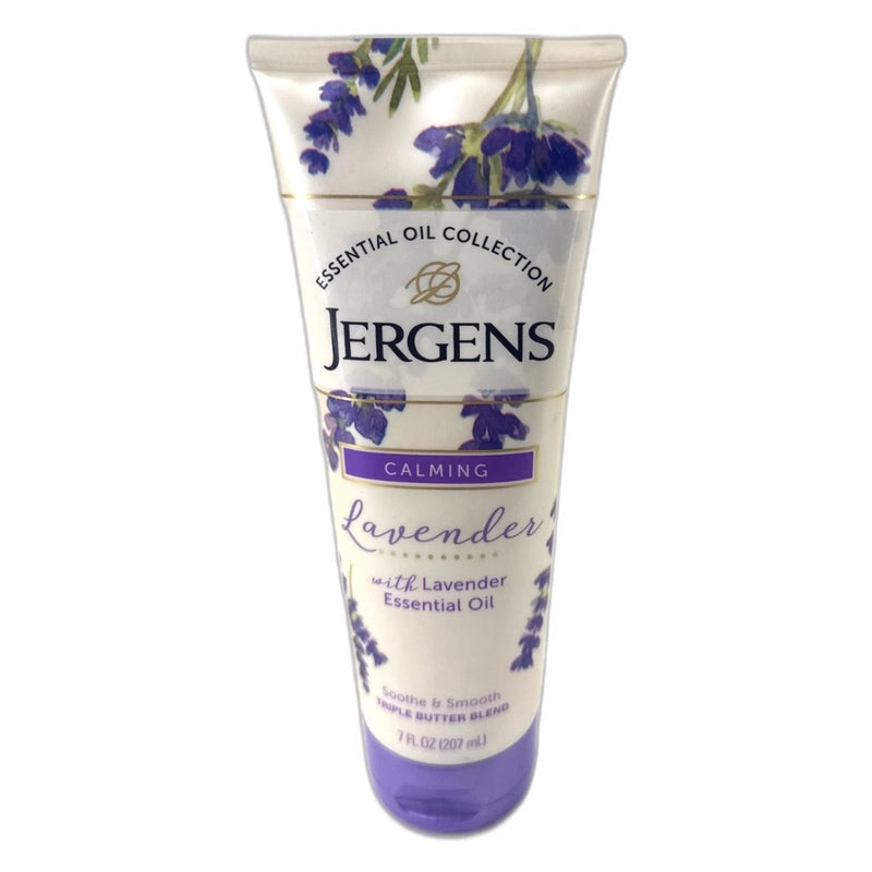 Jergens Lavender Body Butter Body and Hand Lotion 7oz Pack of 2 New