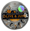 Olive & June Press-On Short Round Halloween Forever Nails Manicure Pack of 5 New